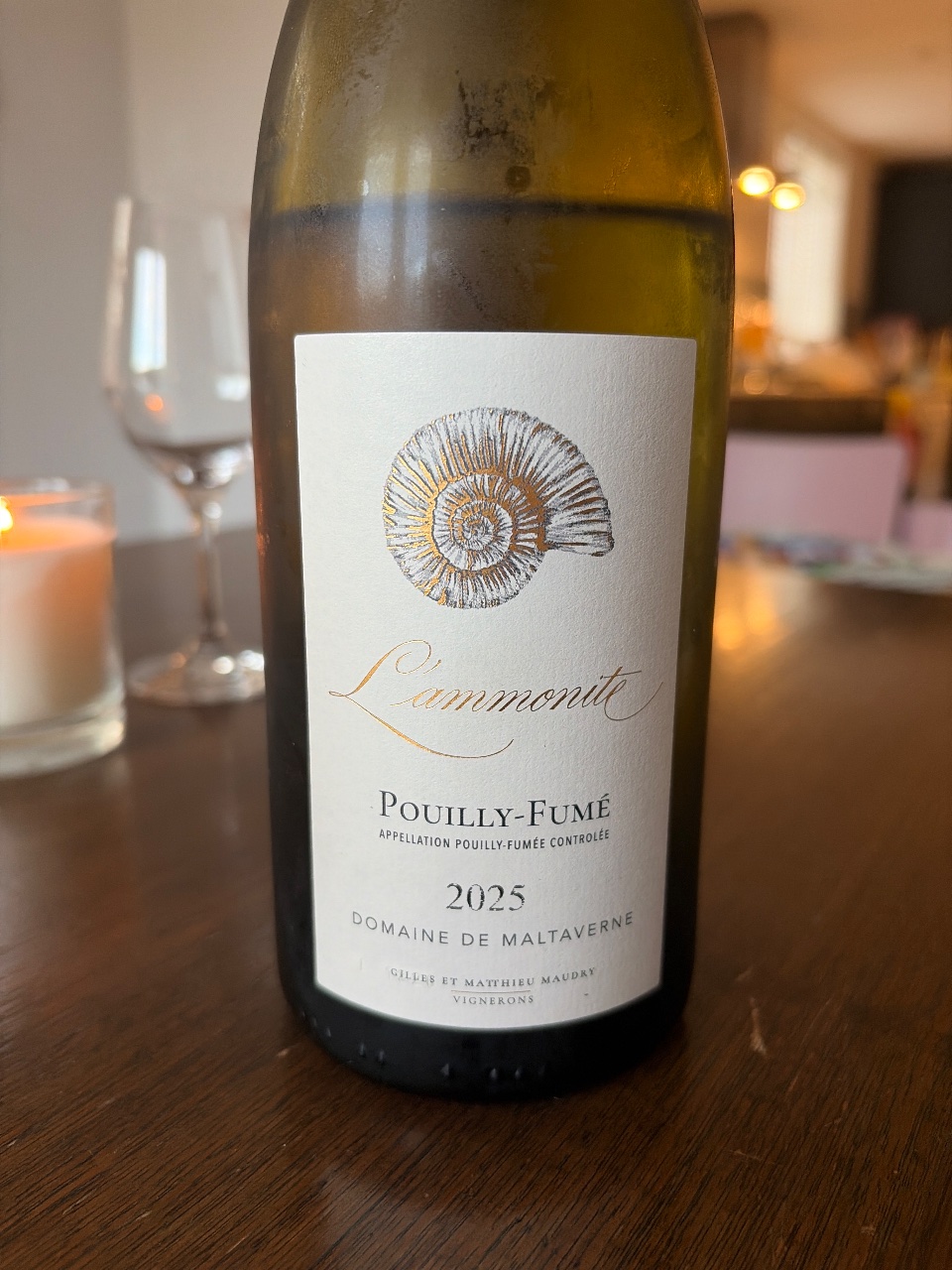 Domaine de Maltaverne L'ammonite bottle