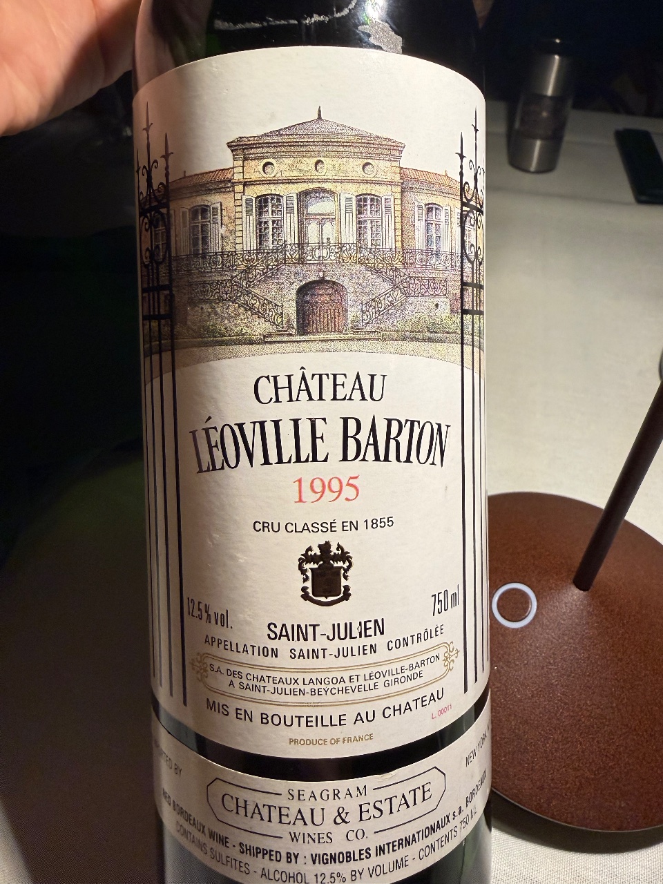 Château Léoville Barton Château Léoville Barton bottle