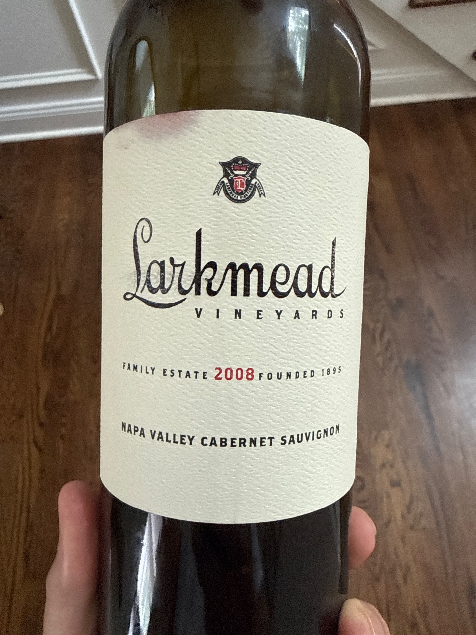 Larkmead Vineyards Napa Valley Cabernet Sauvignon bottle