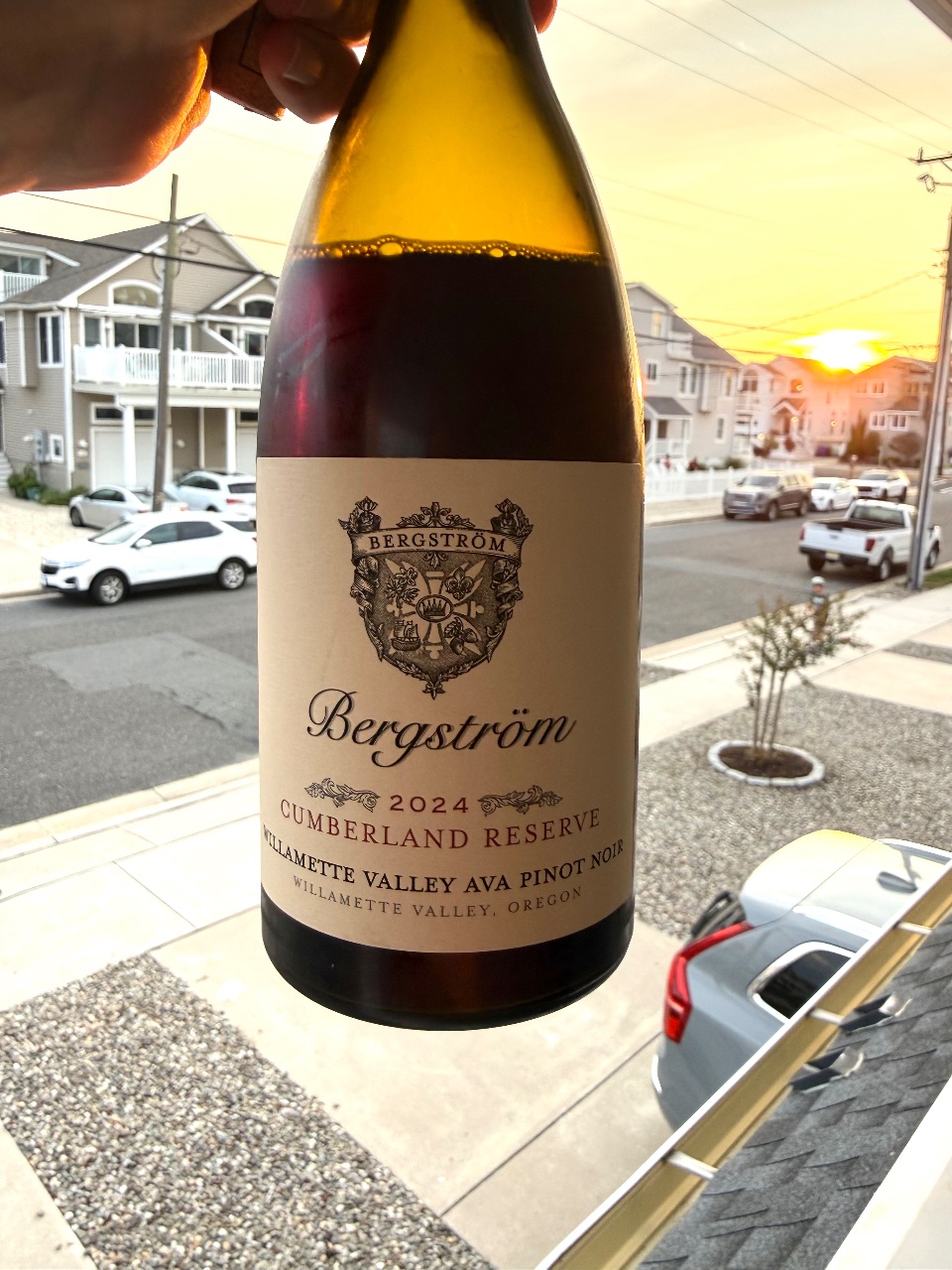 Bergström Cumberland Reserve Pinot Noir bottle