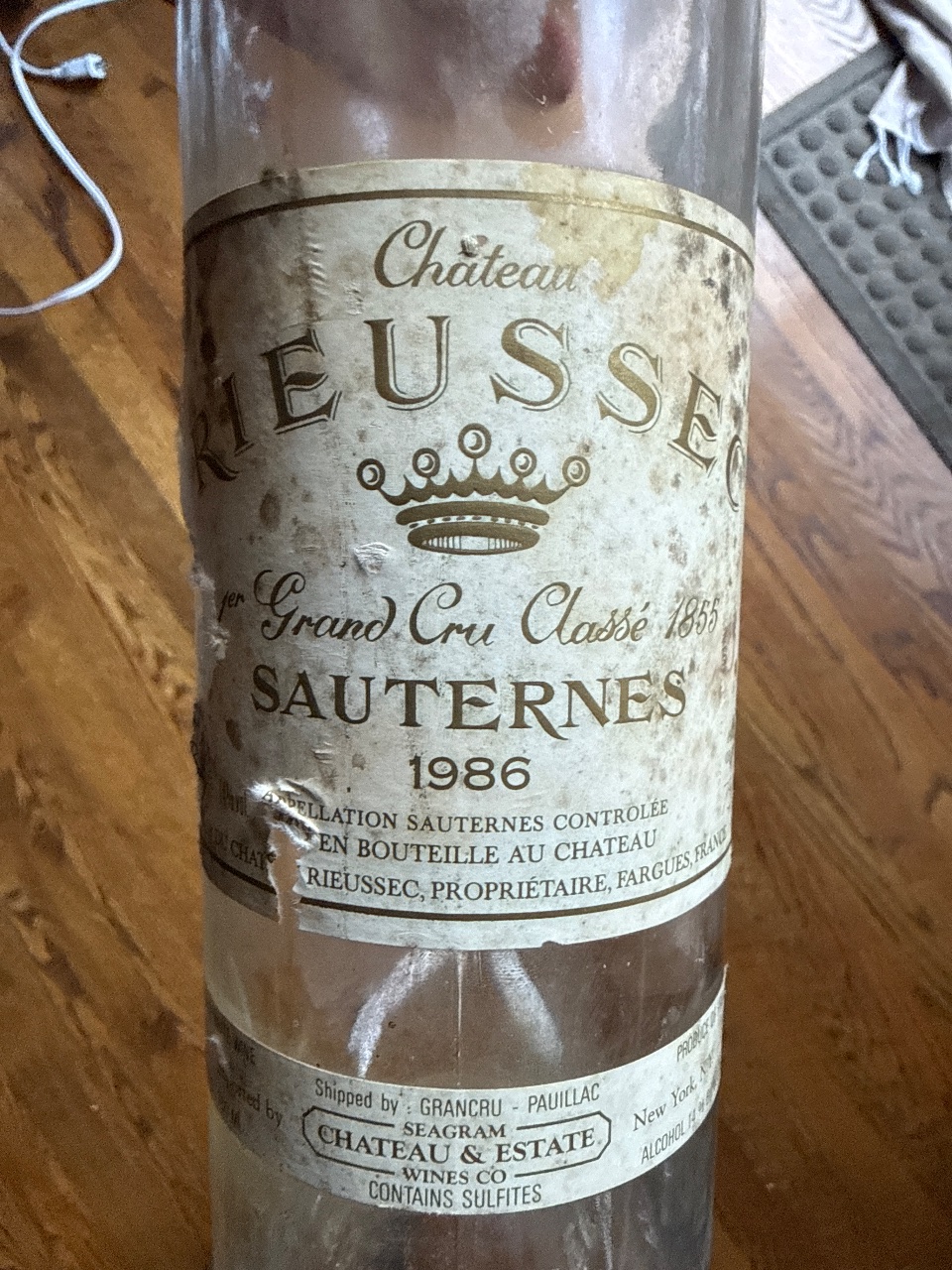 Château Rieussec Château Rieussec bottle label