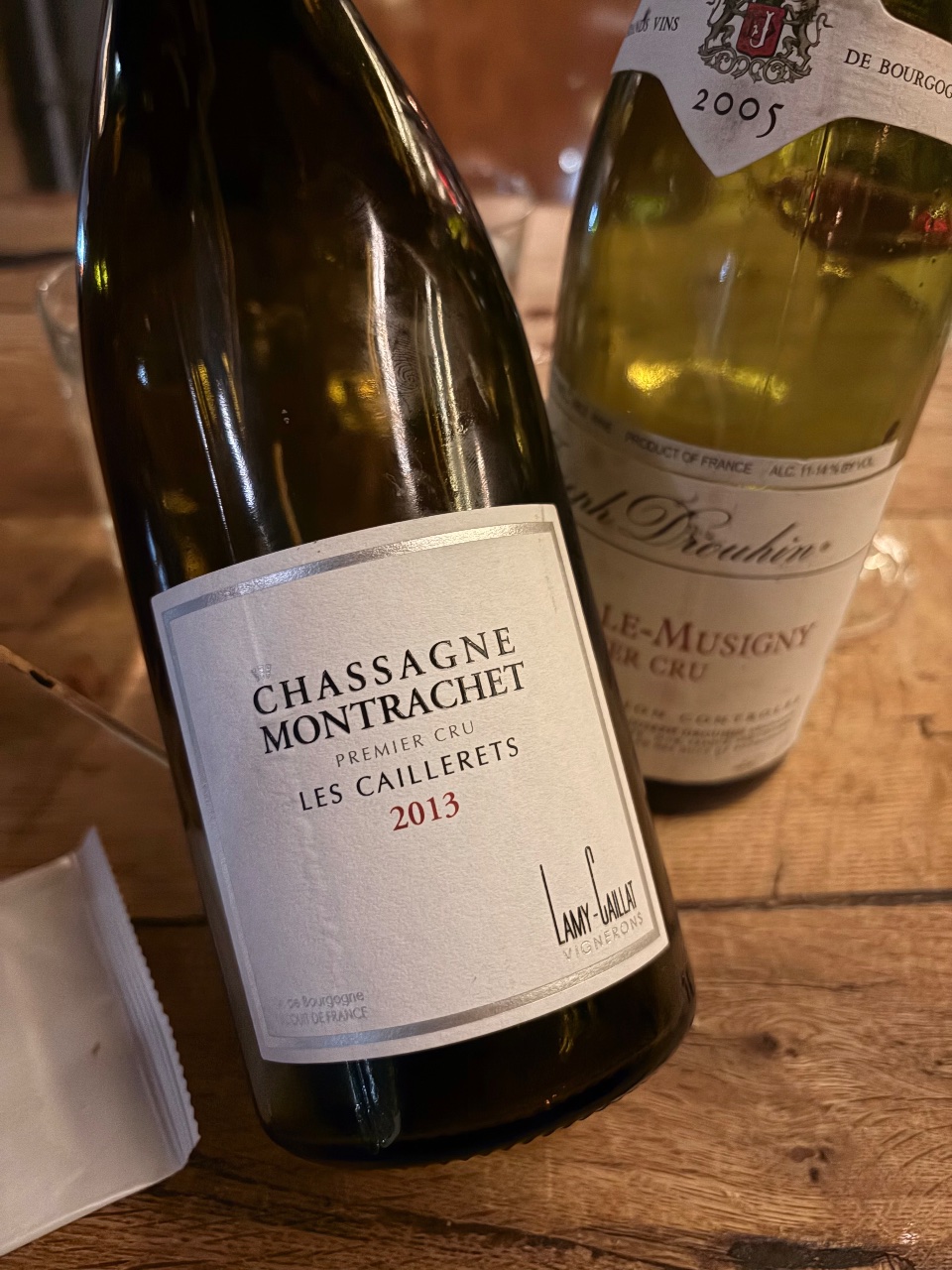 Lamy-Caillat Chassagne-Montrachet Premier Cru Les Caillerets bottle