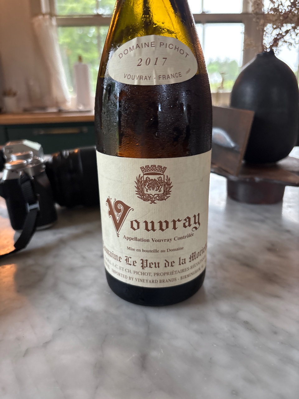 Domaine Pichot Vouvray Domaine Le Peu de la Moriette bottle
