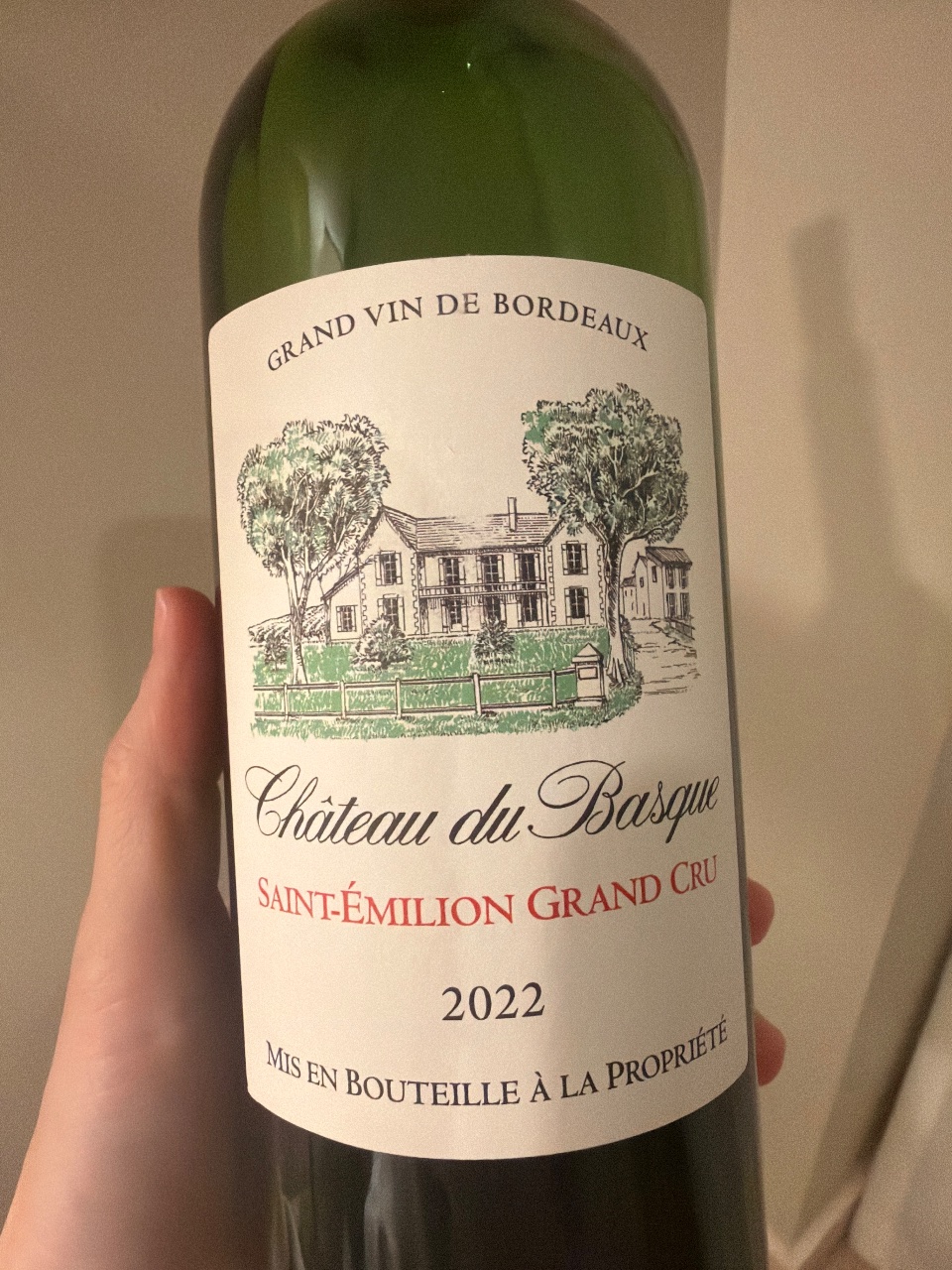 Château du Basque Château du Basque bottle label