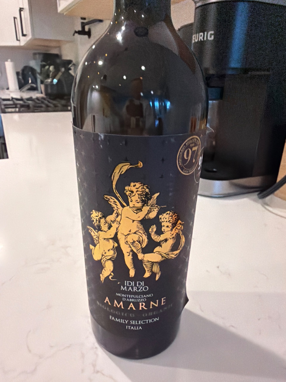Amarne Idi di Marzo Amarne Family Selection bottle label