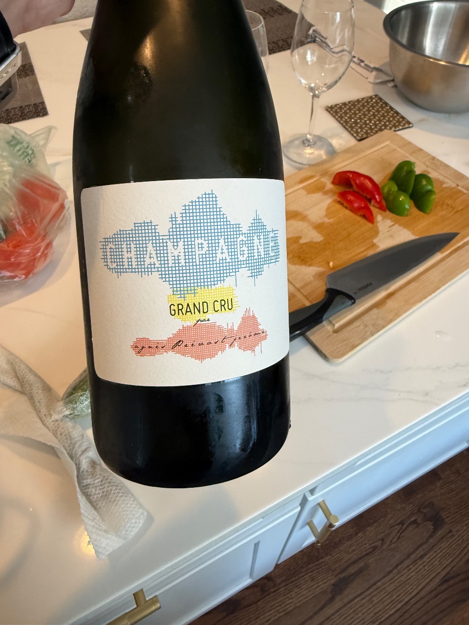 Agnès Paquet Champagne Grand Cru bottle