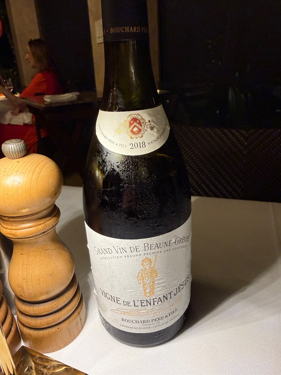 Bouchard Père & Fils Beaune-Grèves Vigne de l'Enfant Jésus Premier Cru bottle