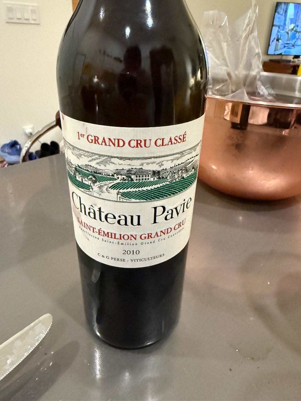 Château Pavie Château Pavie bottle