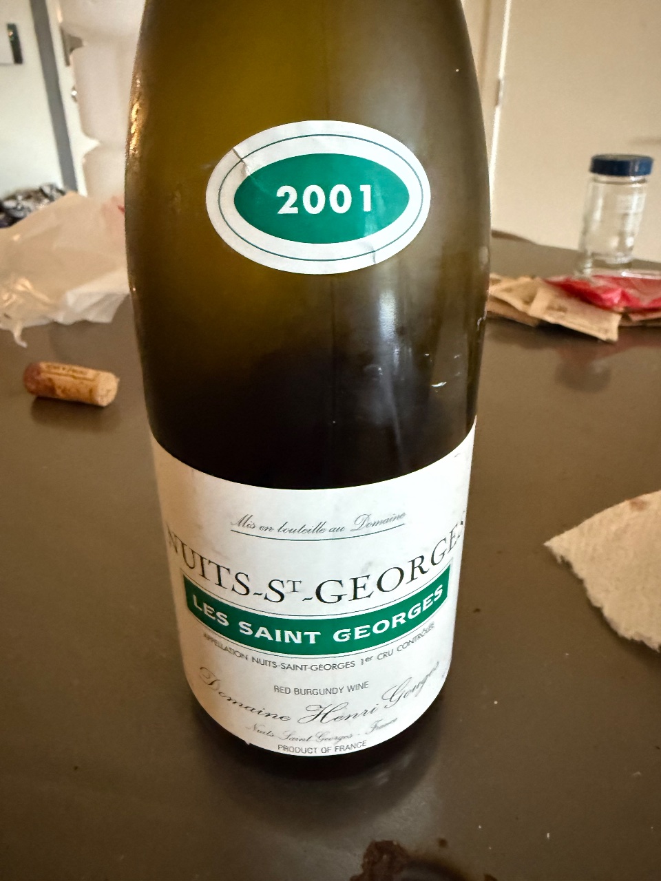 Domaine Henri Gouges Nuits-Saint-Georges 1er Cru Les Saint Georges bottle