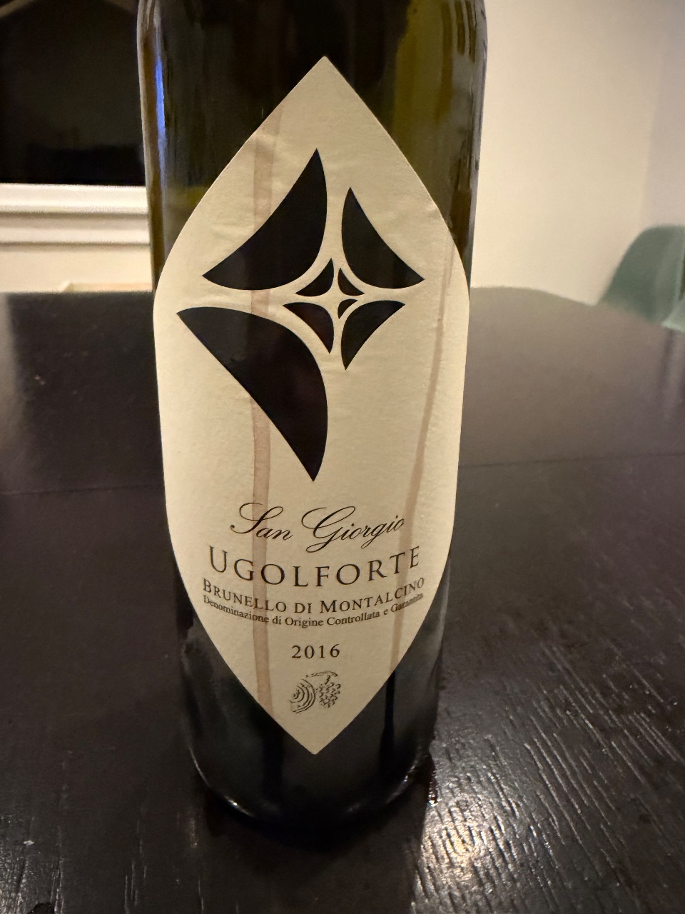 San Giorgio Ugolforte Brunello di Montalcino bottle label