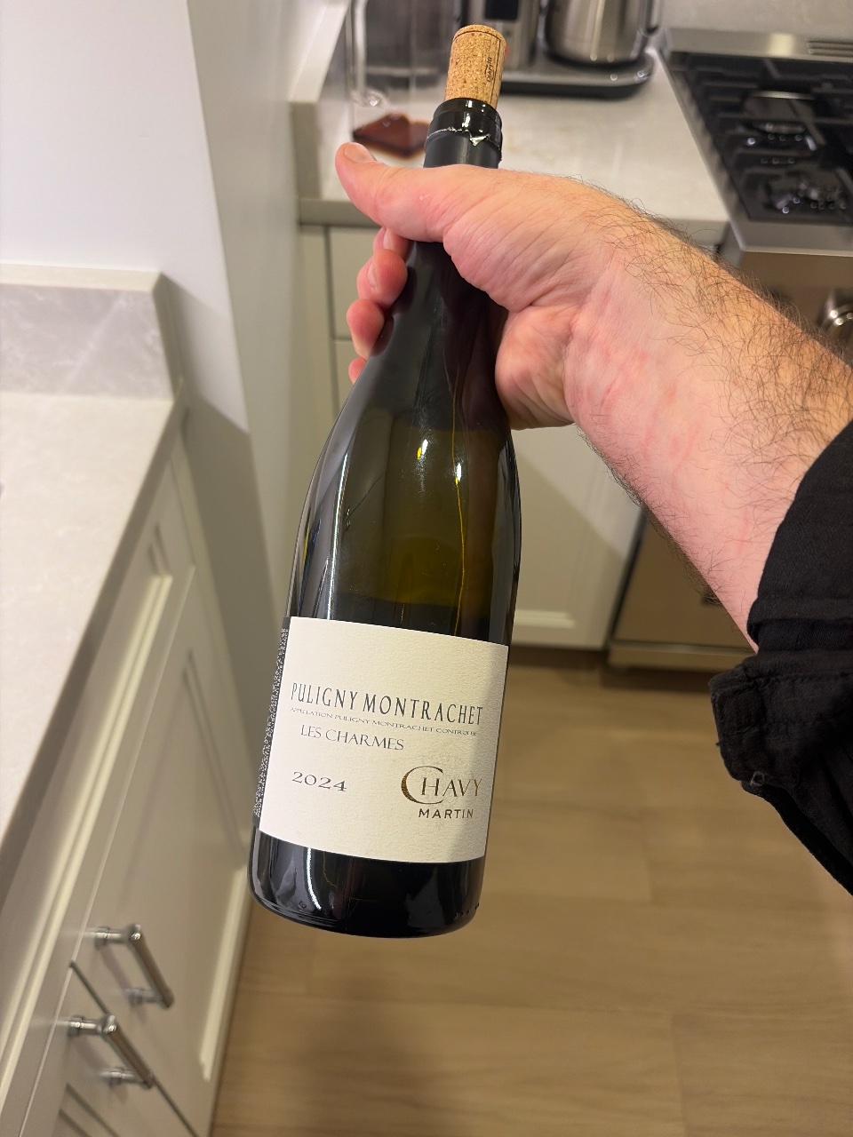 Chavy-Martin Puligny-Montrachet Les Charmes bottle