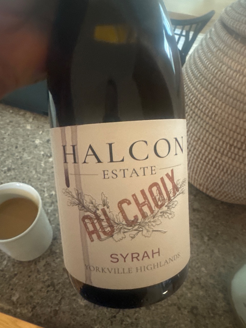Halcon Estate Au Choix bottle