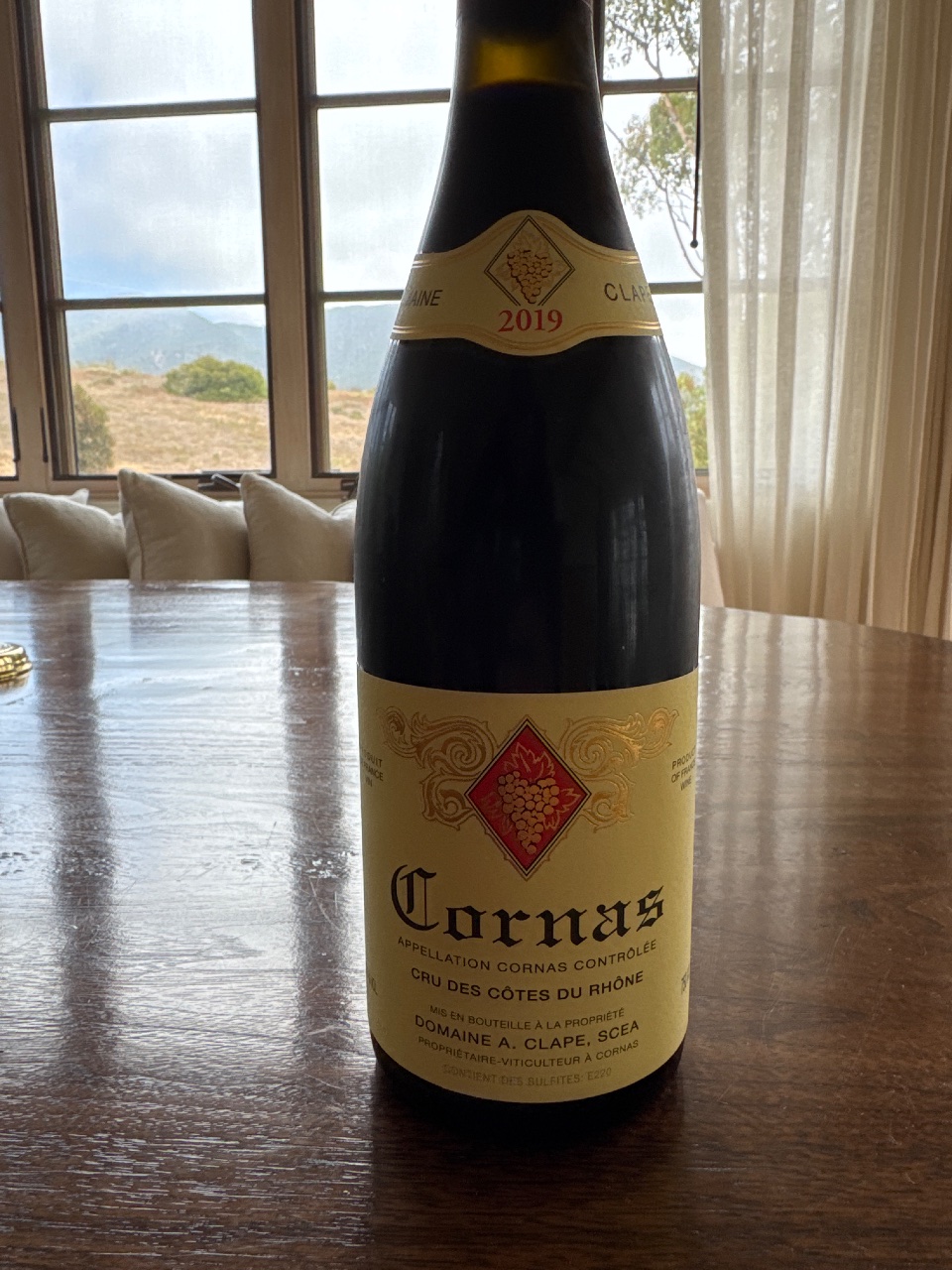 Auguste Clape Cornas bottle