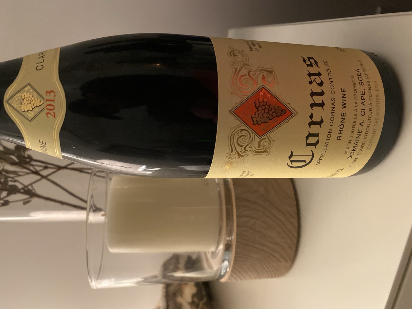 Auguste Clape Cornas bottle