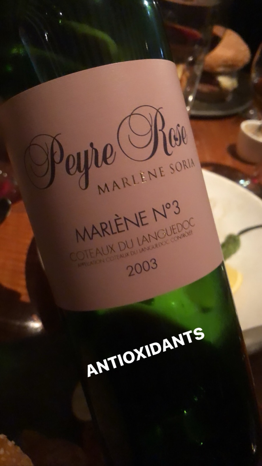 Peyre Rose Marlène N°3 bottle