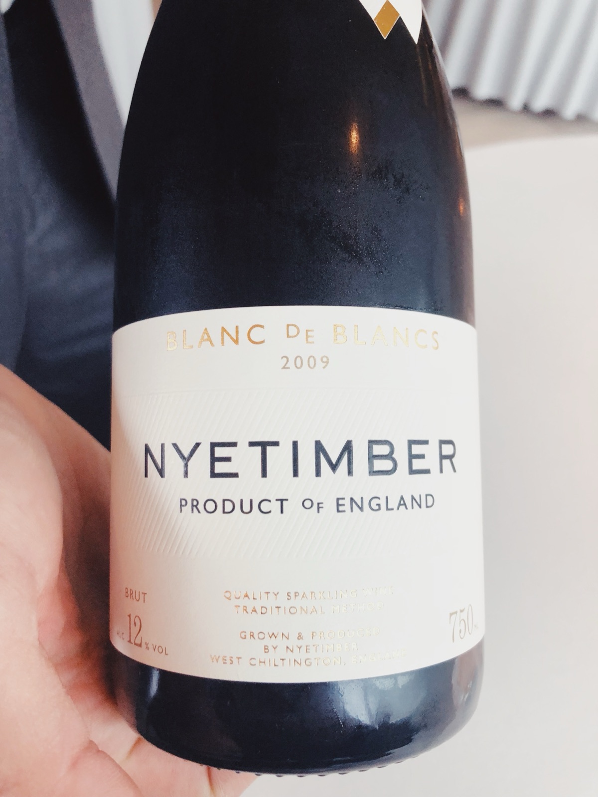 Nyetimber Blanc de Blancs bottle
