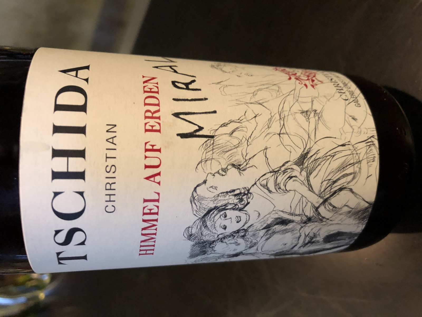 Christian Tschida Himmel auf Erden bottle