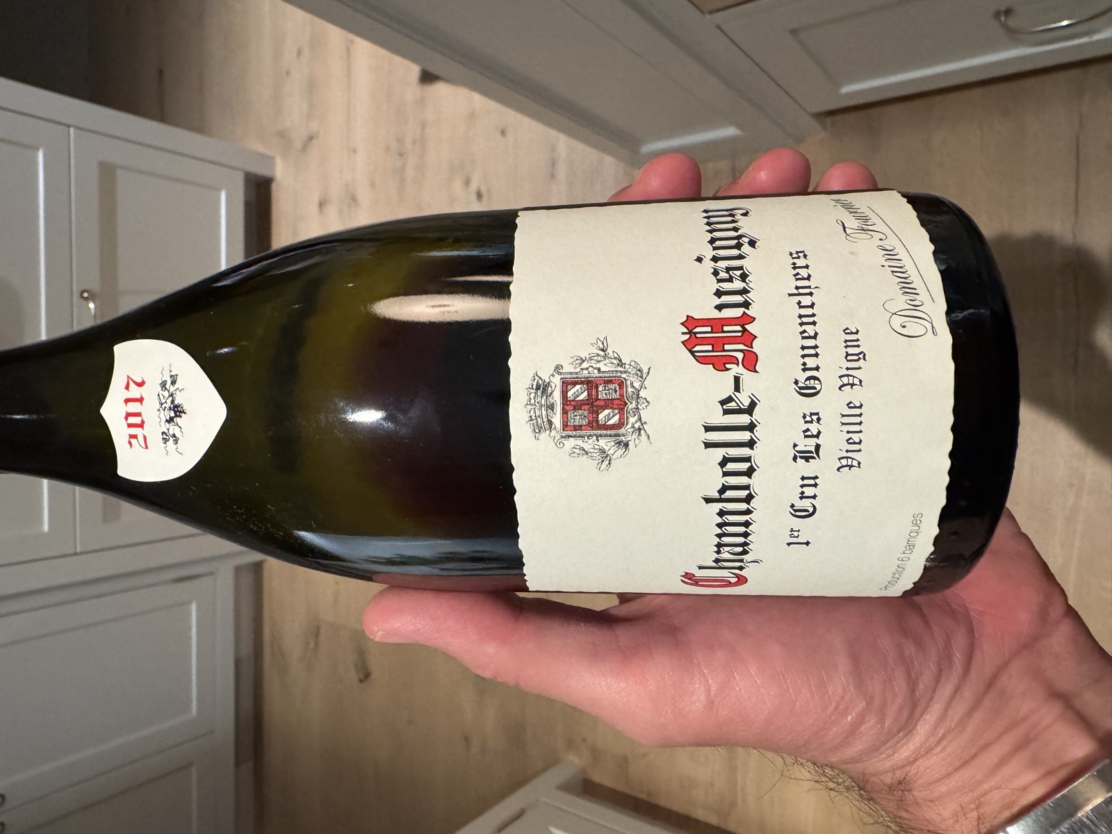 Domaine Fourrier Chambolle-Musigny 1er Cru Les Gruenchers Vieille Vigne bottle