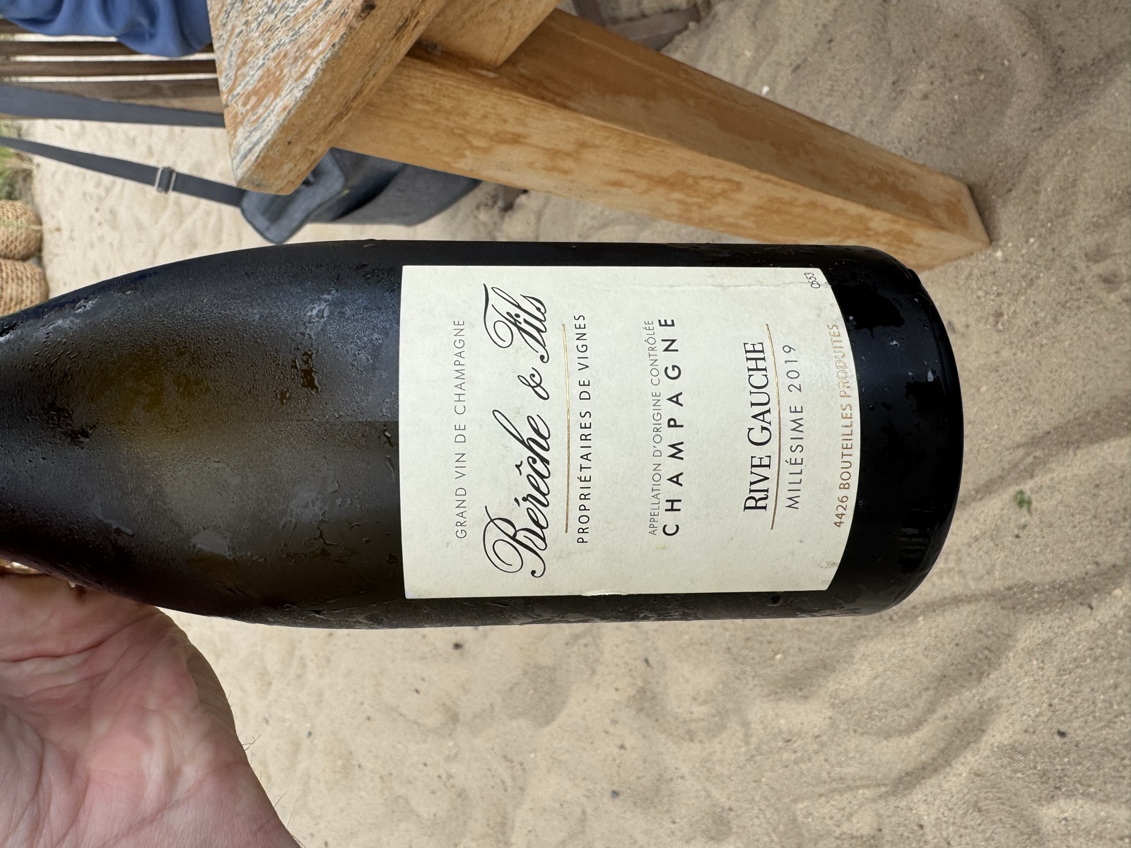 Bérêche & Fils Rive Gauche bottle label