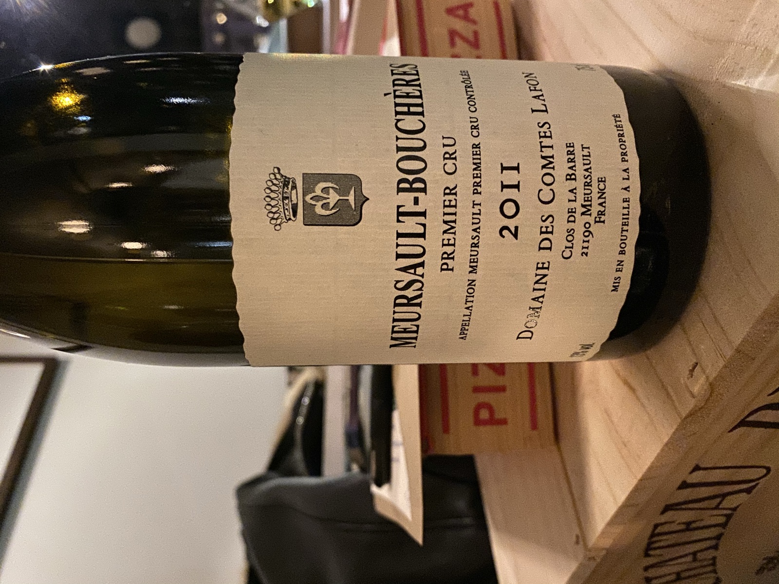 Domaine des Comtes Lafon Meursault-Bouchères Premier Cru bottle