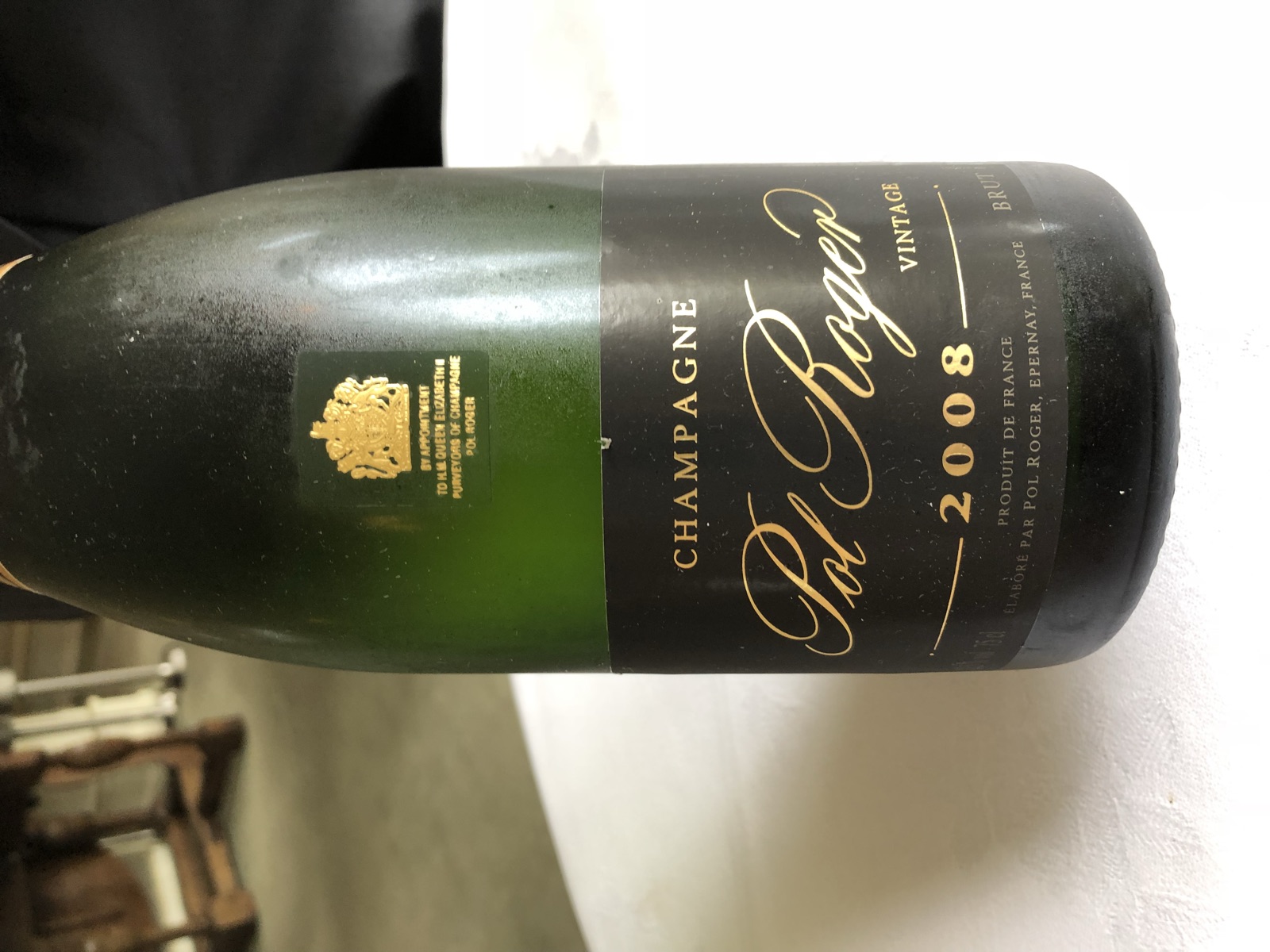 Pol Roger Brut Vintage bottle