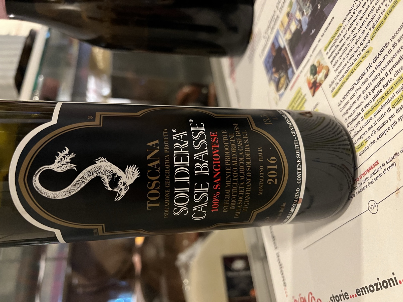 Case Basse di Gianfranco Soldera Soldera Case Basse bottle