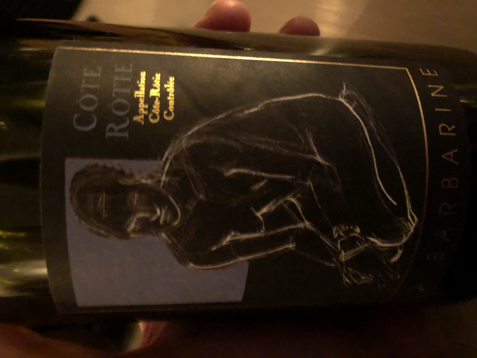 Domaine Pierre Gaillard La Barbarine bottle label