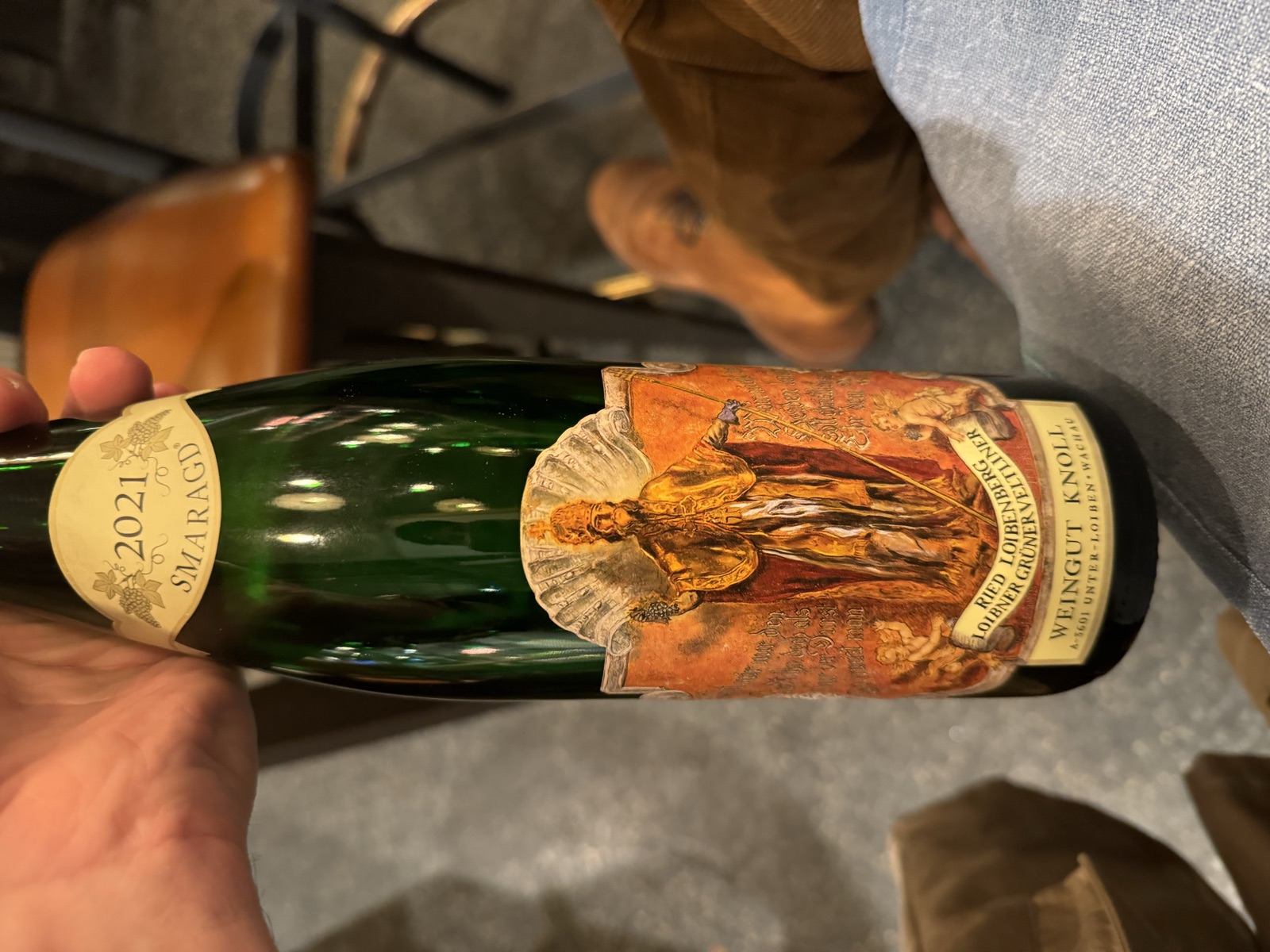 Weingut Knoll Ried Loibenberg Loibner Grüner Veltliner Smaragd bottle