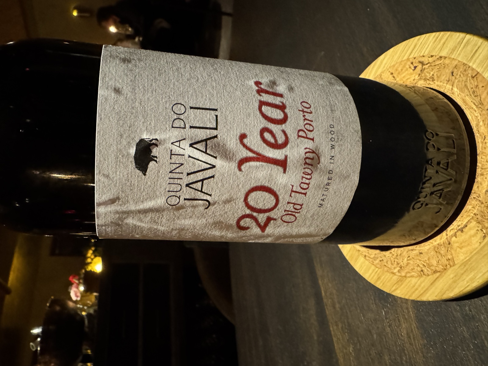 Quinta do Javali 20 Year Old Tawny Porto bottle