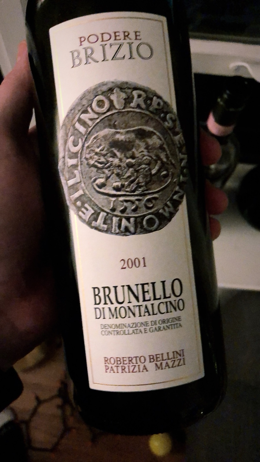 Podere Brizio Brunello di Montalcino bottle