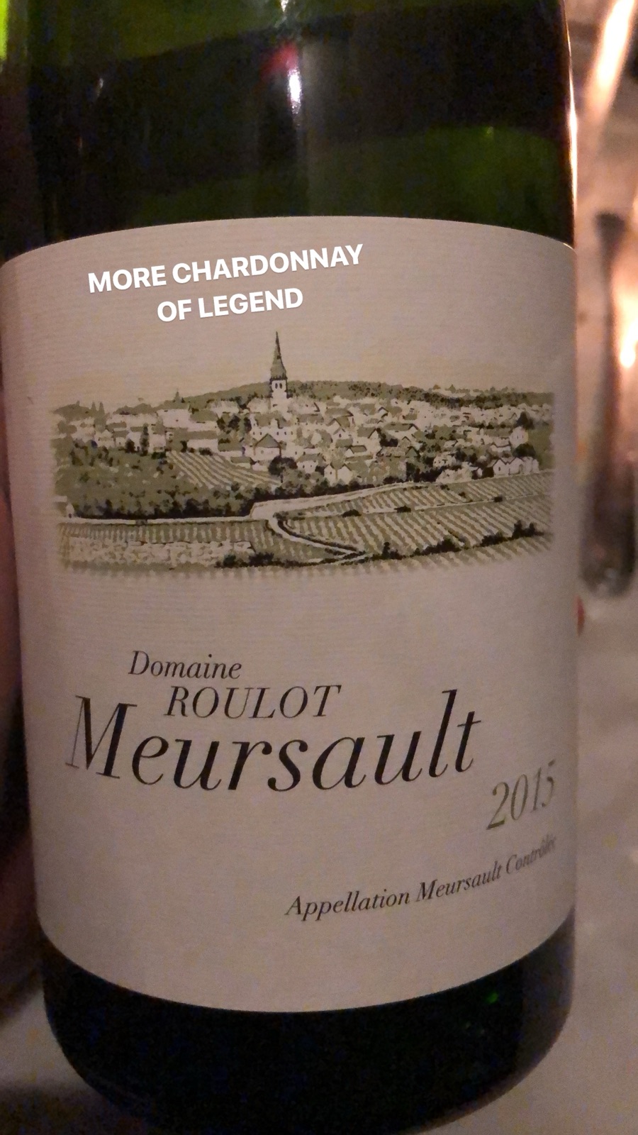 Domaine Roulot Meursault bottle