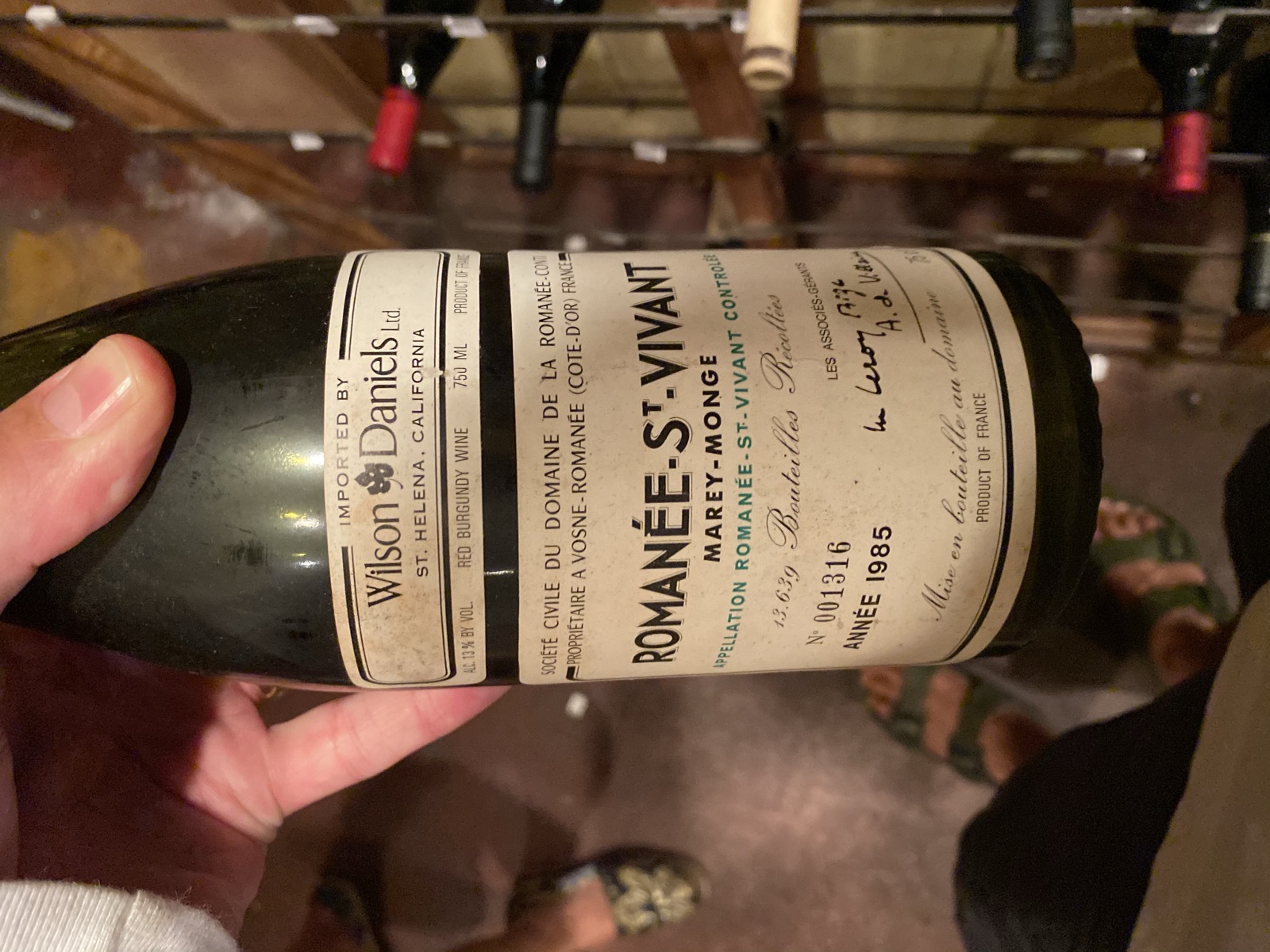 Domaine de la Romanée-Conti Romanée-St-Vivant Marey-Monge bottle