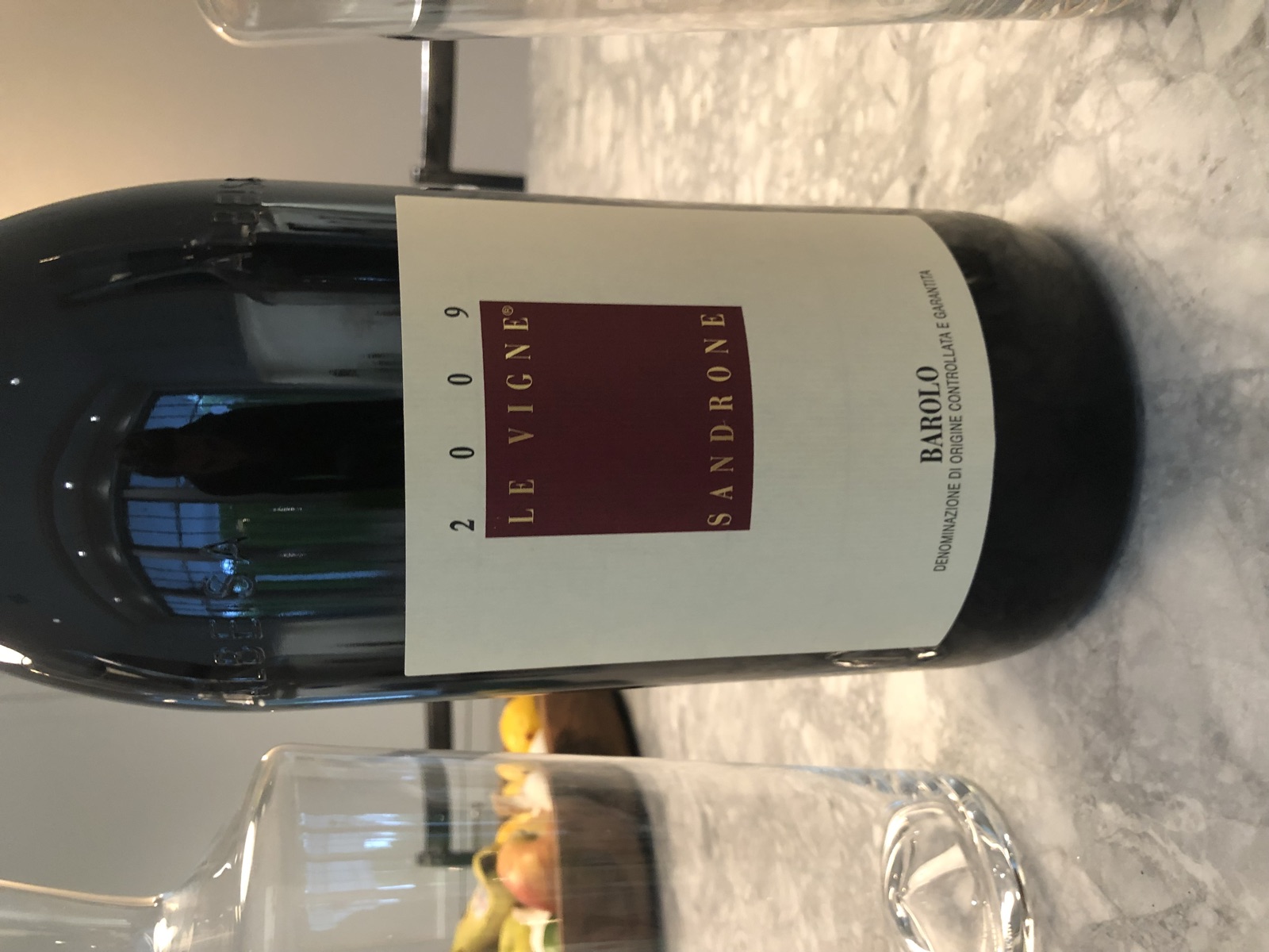 Sandrone Le Vigne Barolo bottle