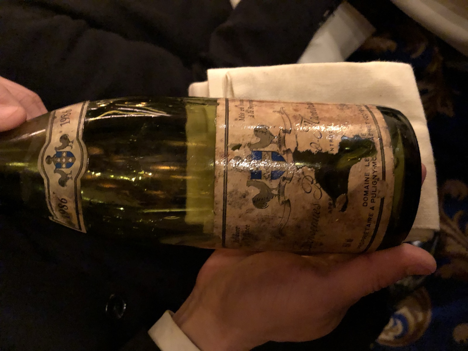 Domaine Leflaive Puligny-Montrachet bottle