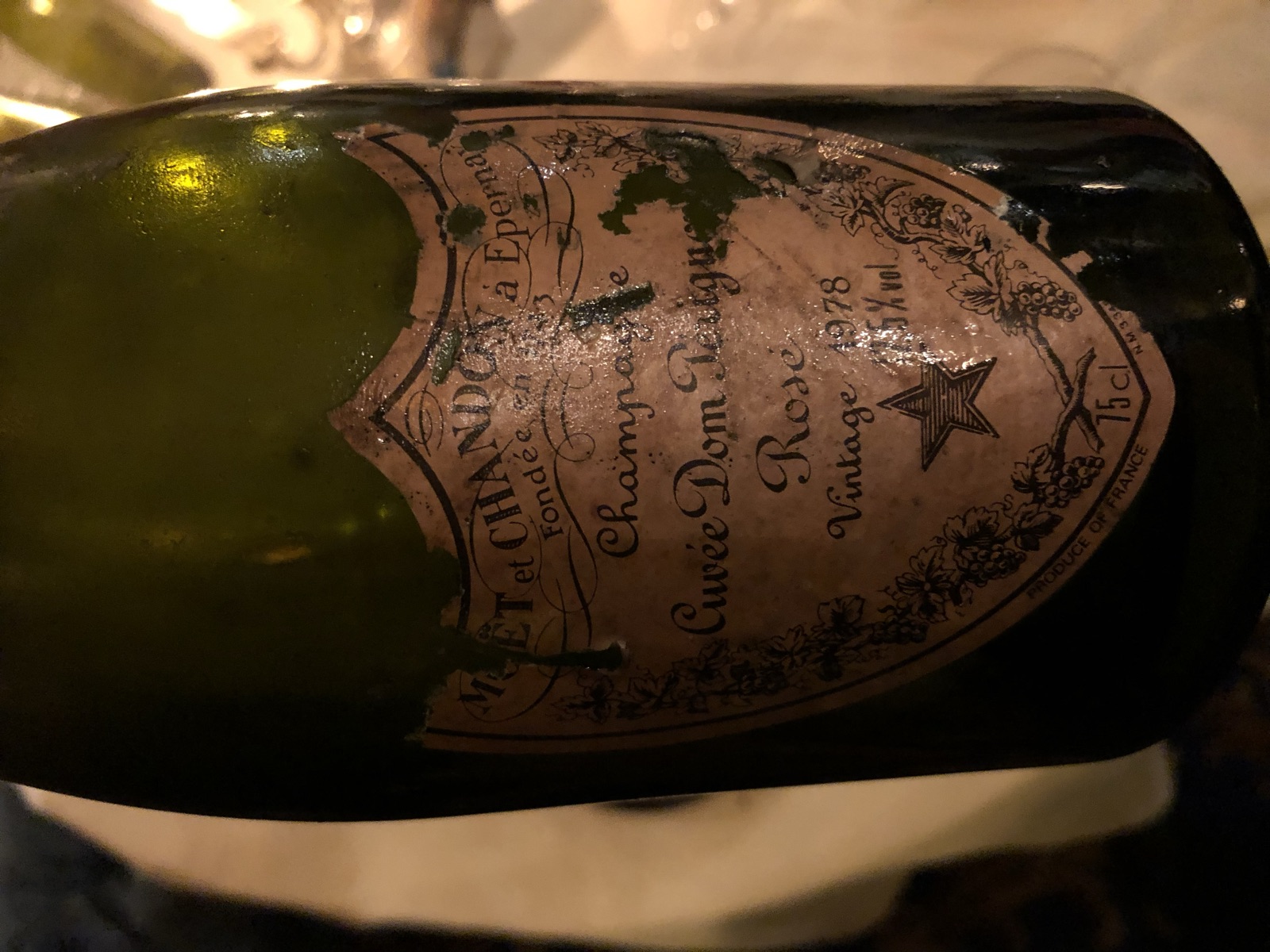 Moët et Chandon Cuvée Dom Pérignon Rosé bottle