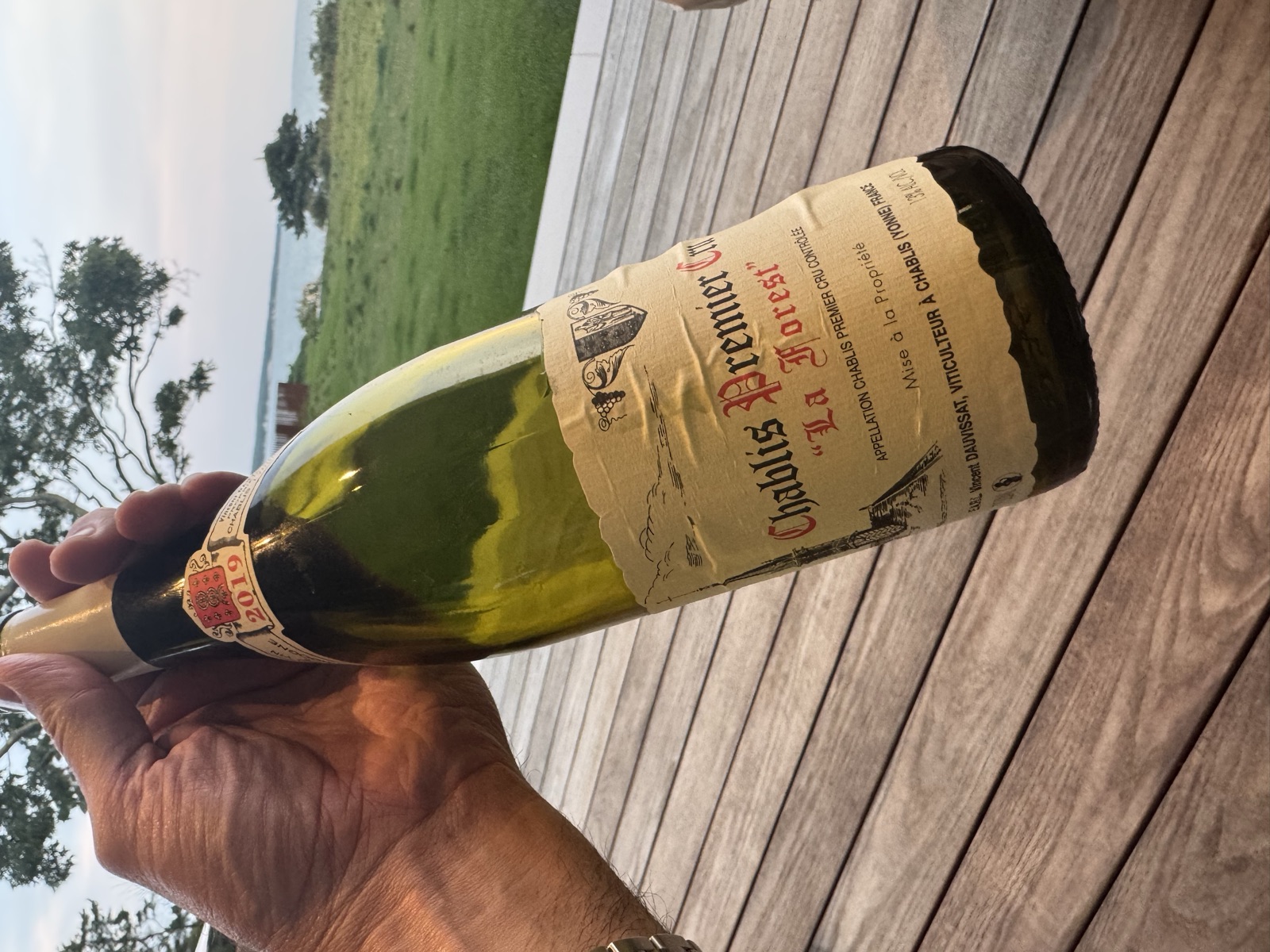 Vincent Dauvissat Chablis Premier Cru "La Forest" bottle