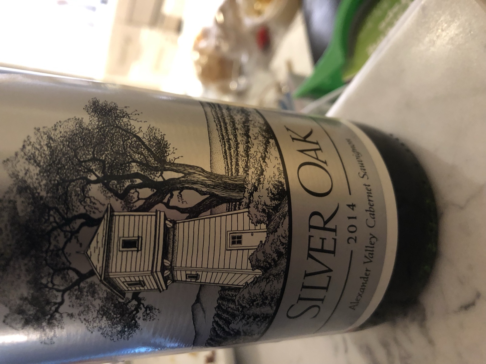 Silver Oak Alexander Valley Cabernet Sauvignon bottle