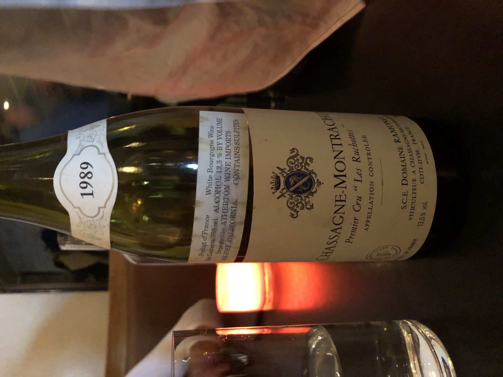 Domaine Ramonet Chassagne-Montrachet Premier Cru "Les Ruchottes" bottle