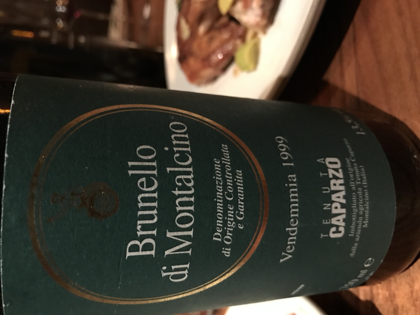 Tenuta Caparzo Brunello di Montalcino bottle