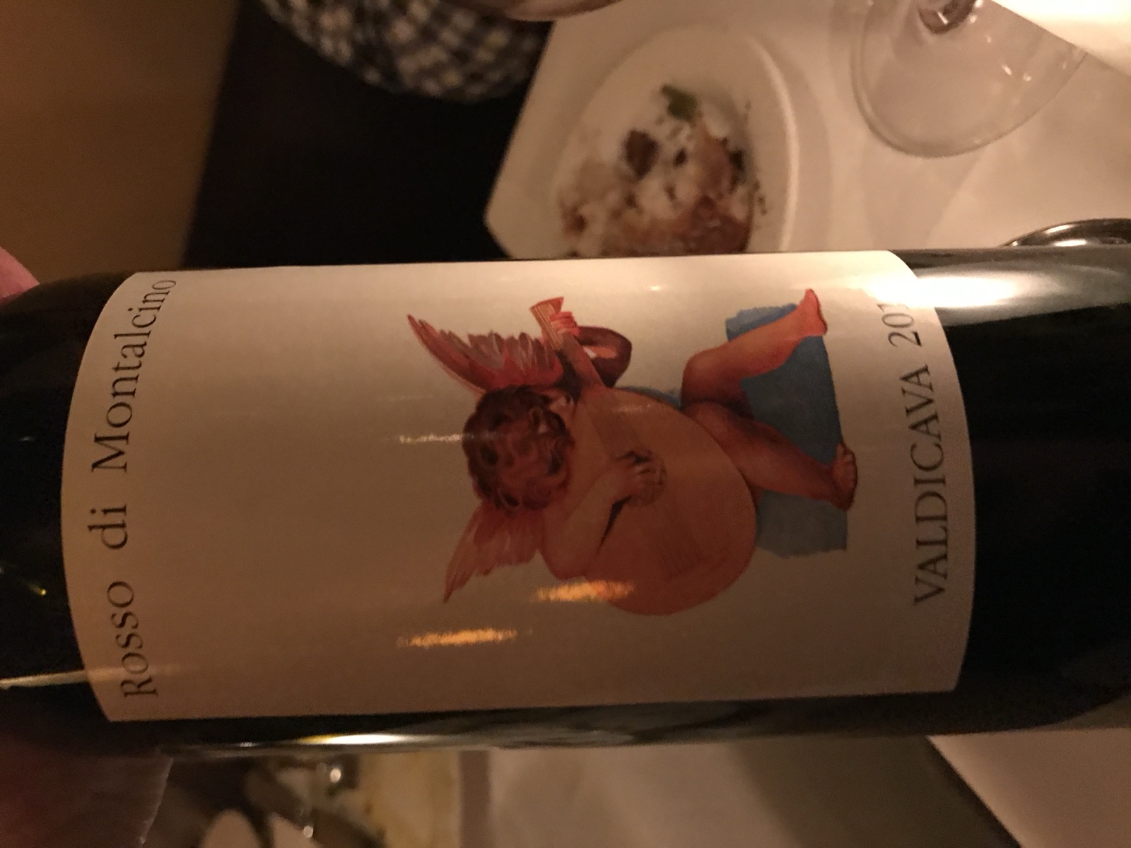 Valdicava Rosso di Montalcino bottle