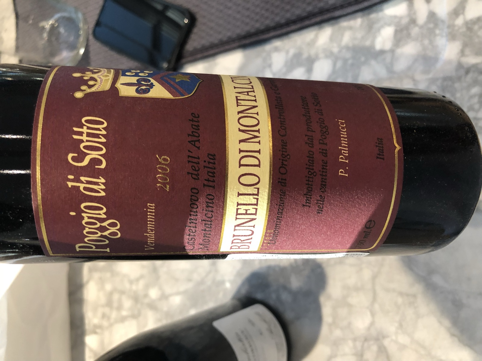 Poggio di Sotto Brunello di Montalcino bottle