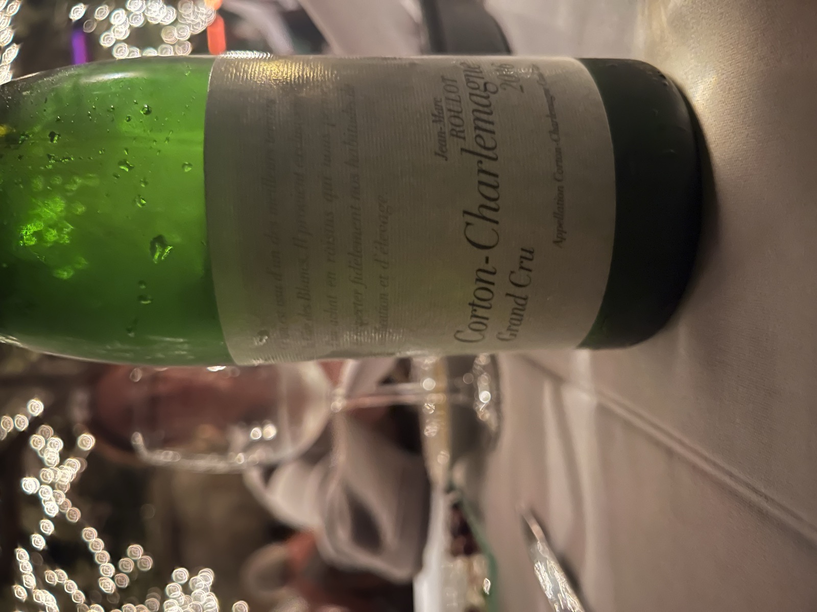 Domaine Roulot Corton-Charlemagne Grand Cru bottle
