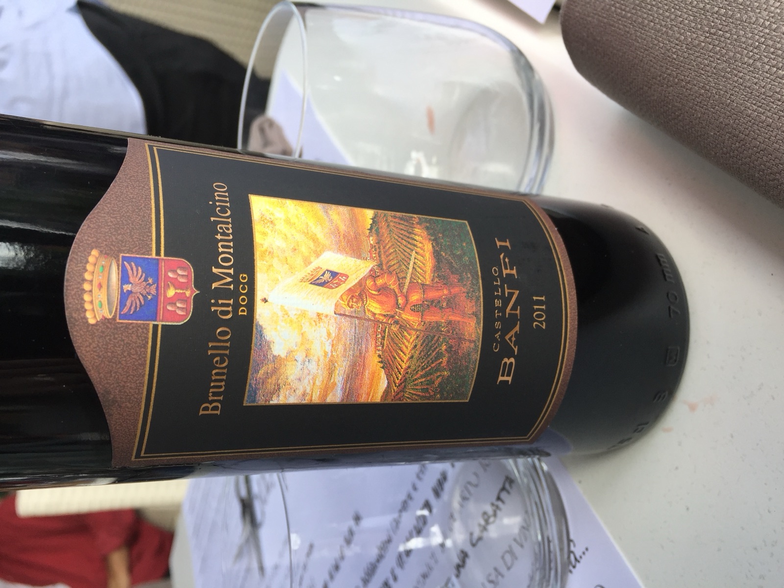 Castello Banfi Brunello di Montalcino bottle