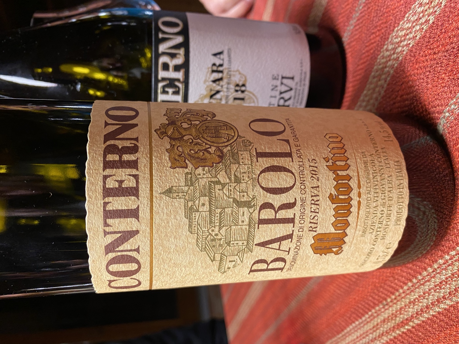 Giacomo Conterno Barolo Riserva Monfortino bottle