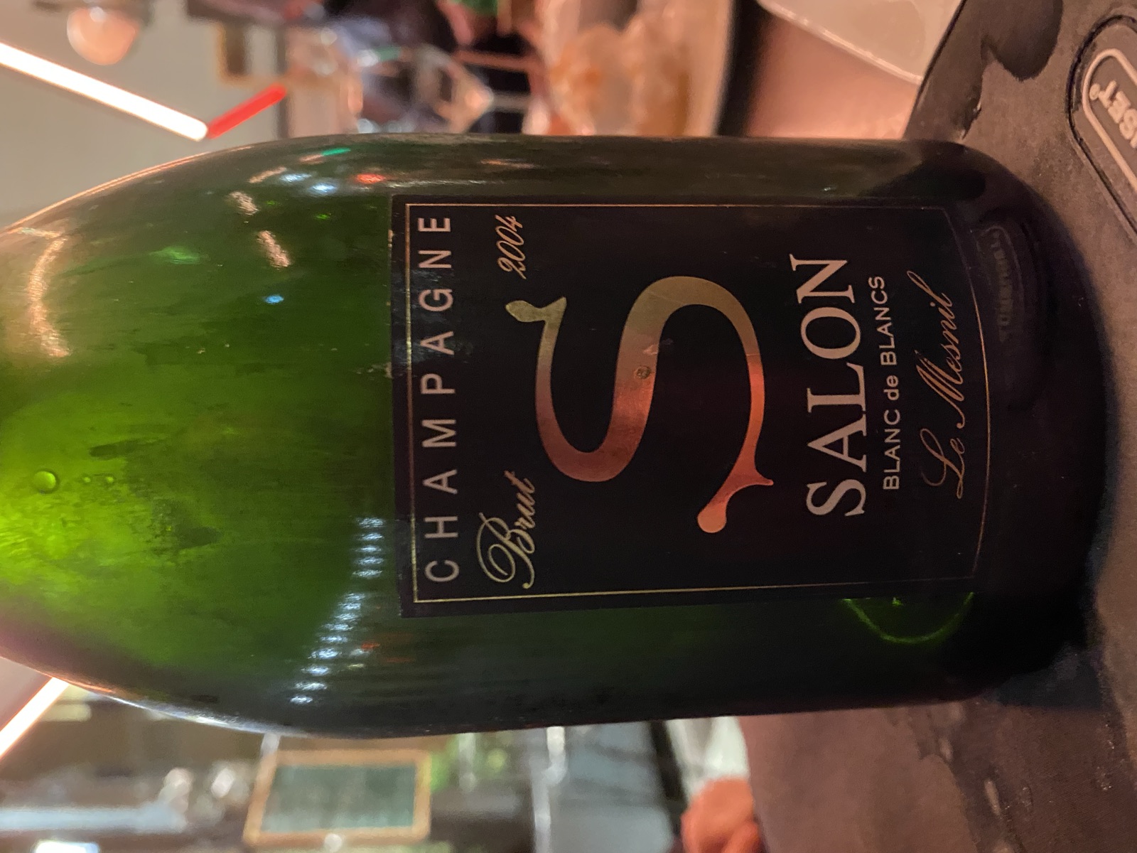 Salon S Blanc de Blancs Le Mesnil bottle