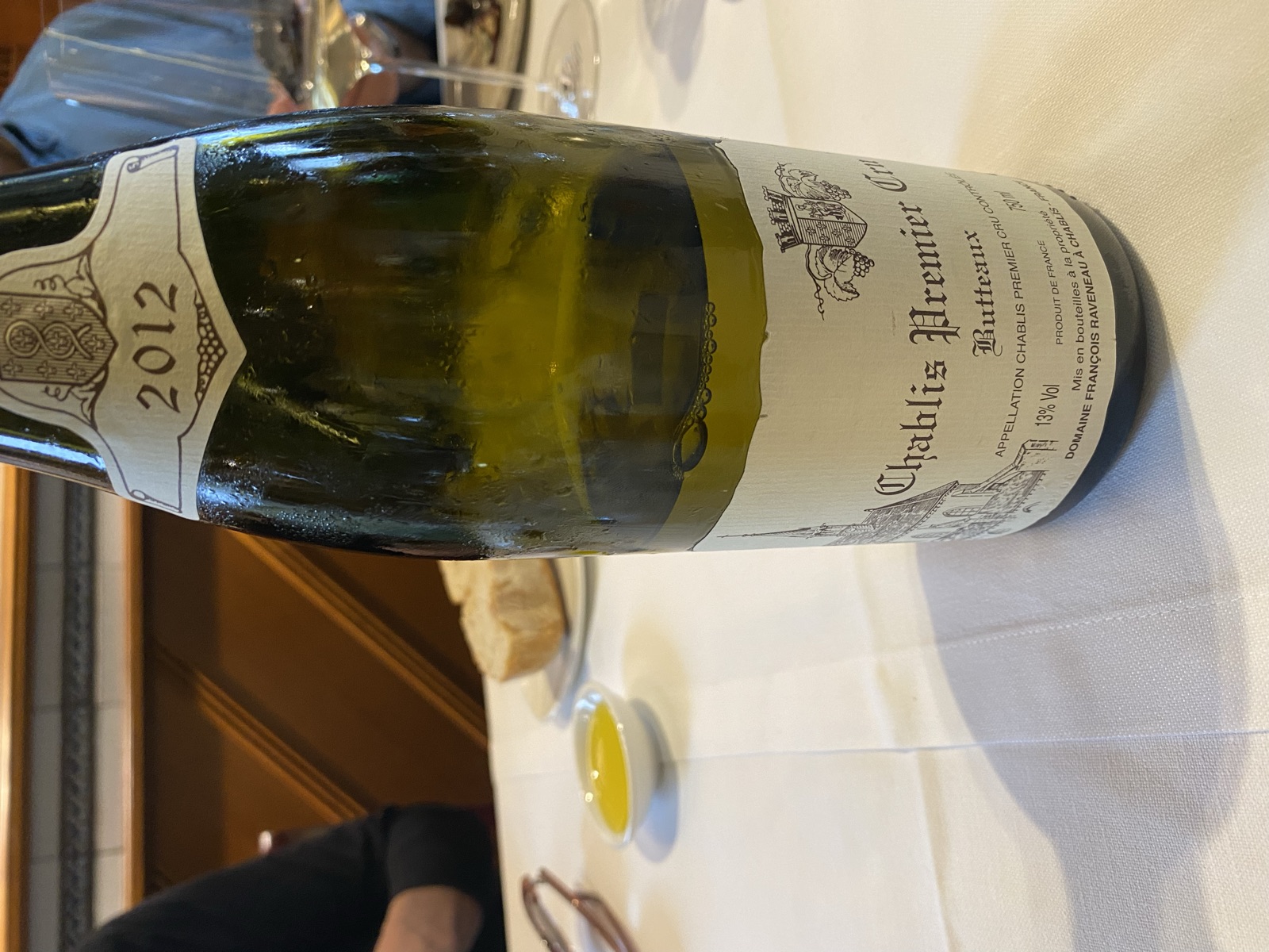 Domaine François Raveneau Chablis Premier Cru Butteaux bottle