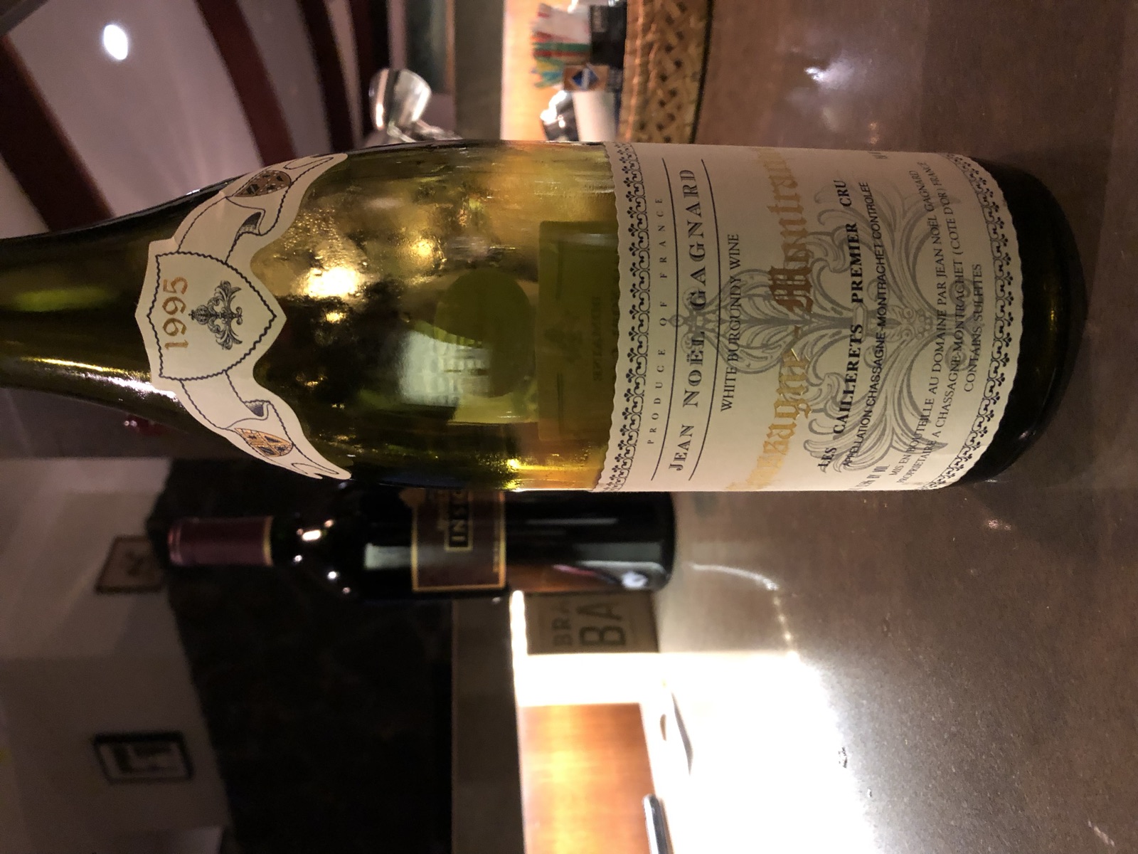 Jean Noël Gagnard Chassagne-Montrachet Les Caillerets Premier Cru bottle