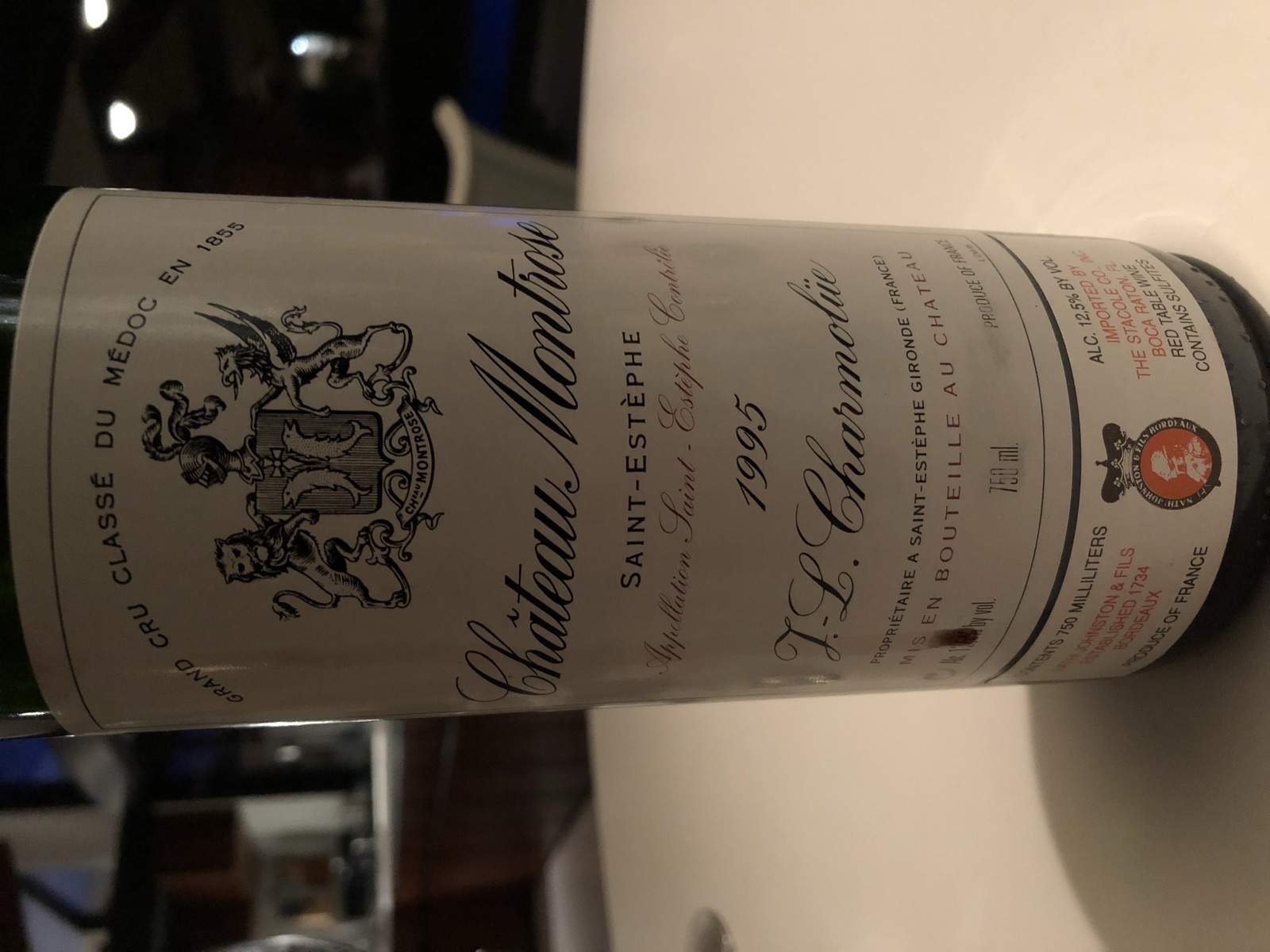 Château Montrose Château Montrose bottle