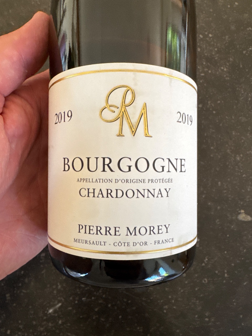 Pierre Morey Bourgogne Chardonnay bottle