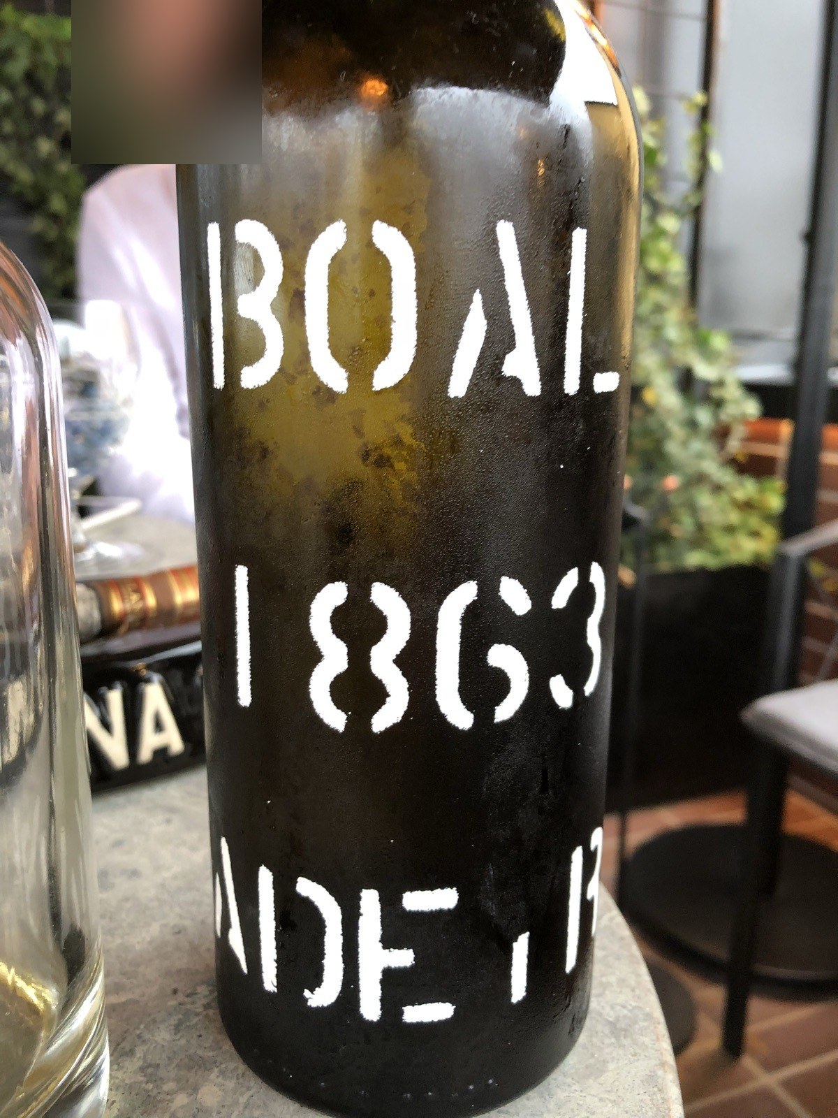 Barbeito Boal 1863 Madeira bottle label
